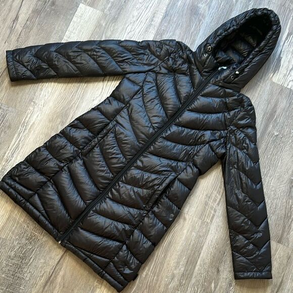 Calvin Klein Packable Down Puffer Coat w/removable Hood | SMALL | 1599 - Picture 1 of 12